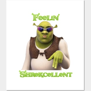 Feelin' Shrekcellent Posters and Art